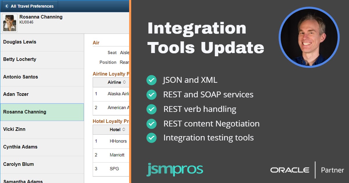Integration Tools Update