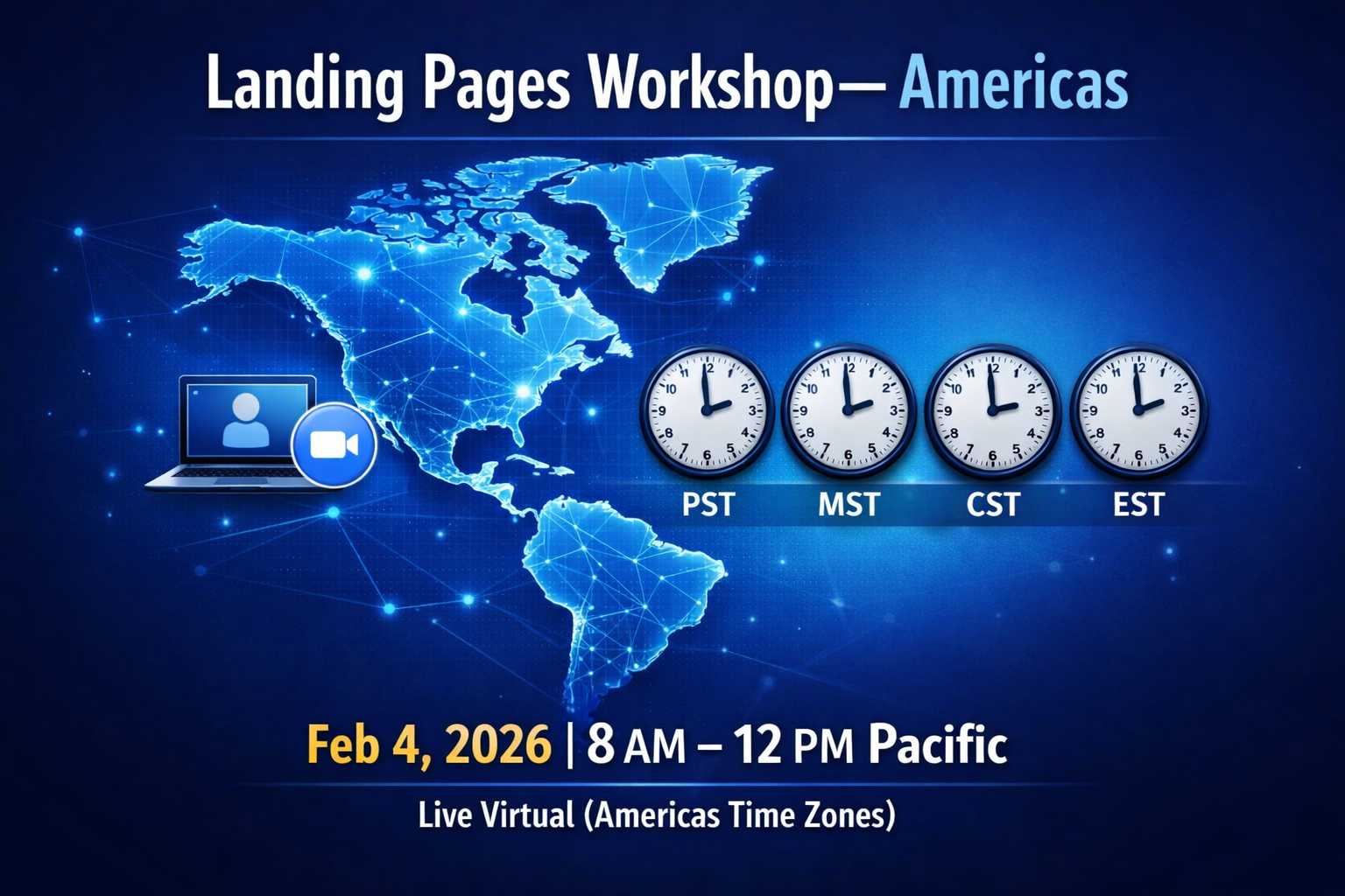 Landing Pages Workshop (Americas)